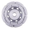 Diamond Vantage 2 Rows 7 In. Diameter X1 Heavy Duty Grade Double Row Cup Wheel, small image number 1