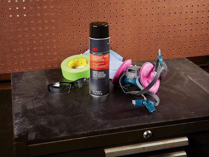 3M 16 Oz Aerosol Rubberized Multi-Purpose Undercoating, Black, large image number 4