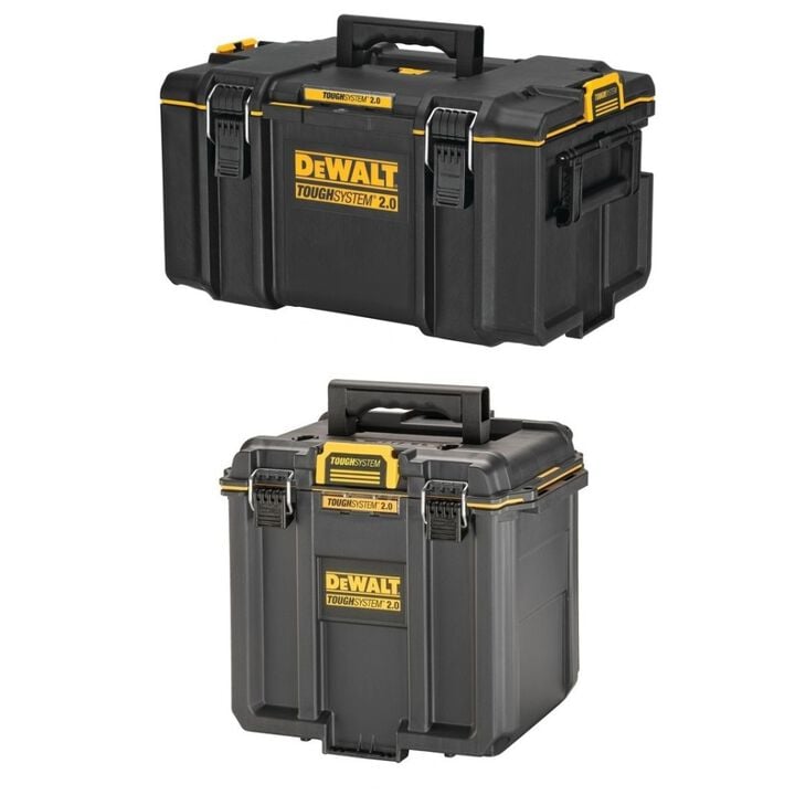 DEWALT ToughSystem 2.0 Large Toolbox & Deep Compact Toolbox Bundle