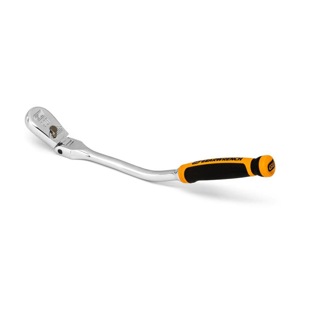 GEARWRENCH 3/8in Drive Flex Head Teardrop Ratchet 12 1/4in, large image number 3