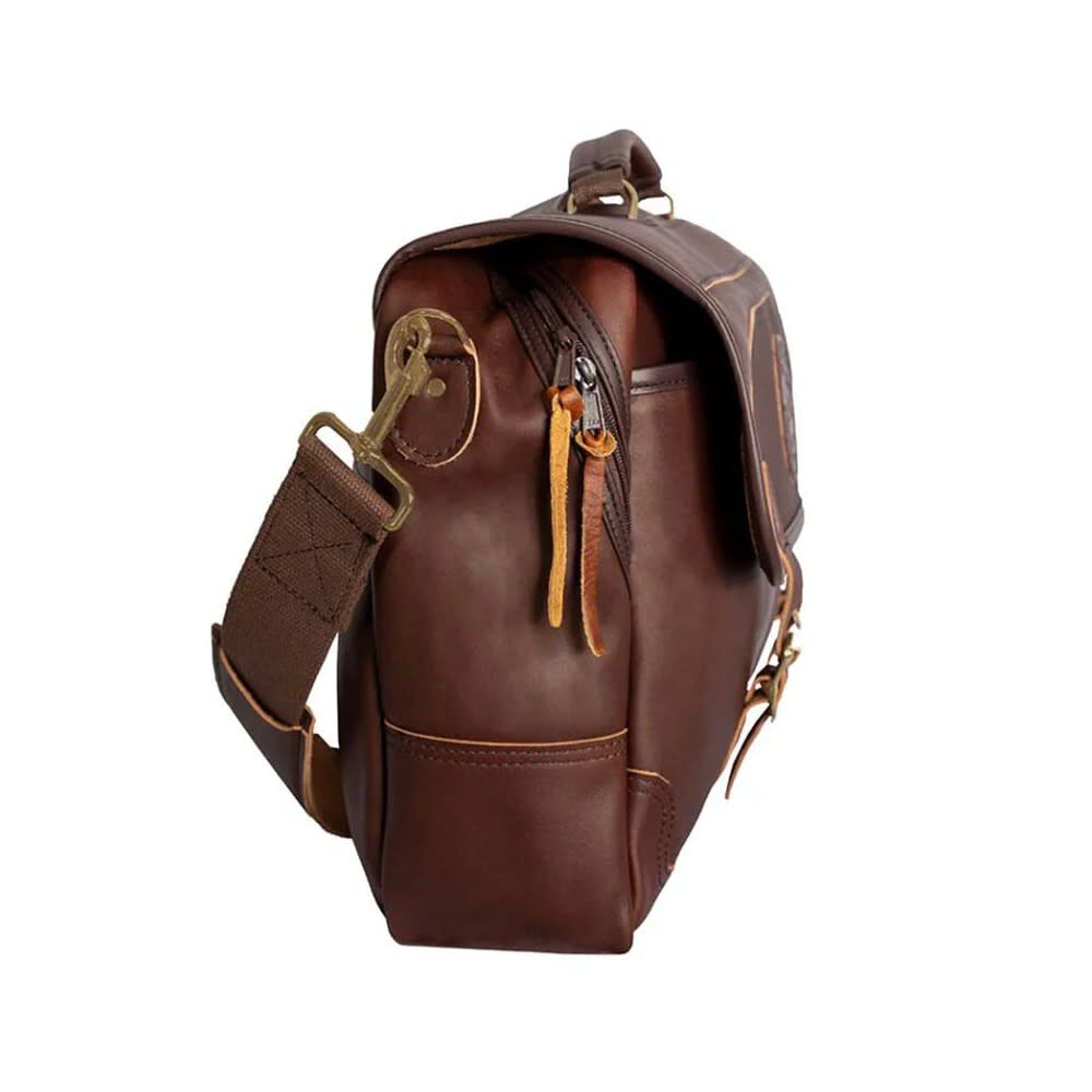 Duluth Pack Brown Leather Entrepreneur Briefcase, large image number 4