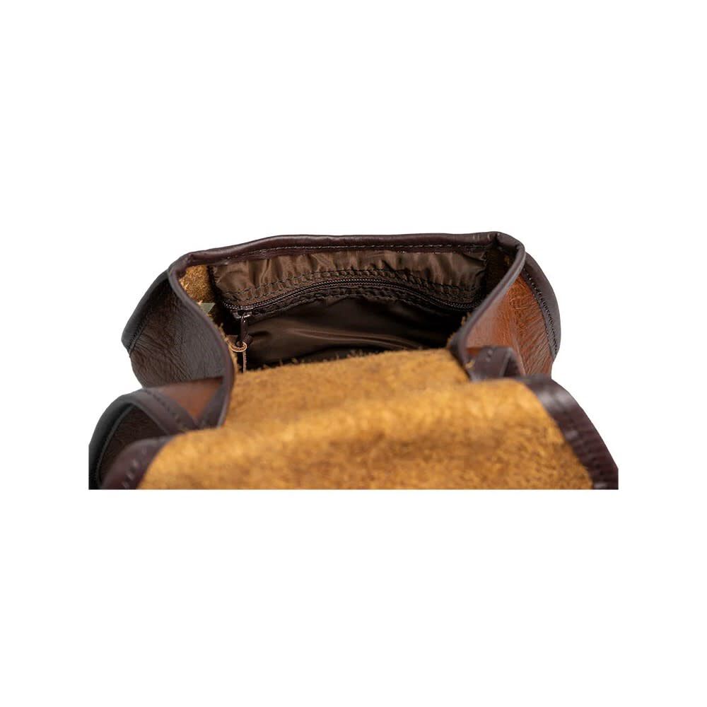 Duluth Pack Brown Bison Leather Lady Slipper Pack, large image number 4