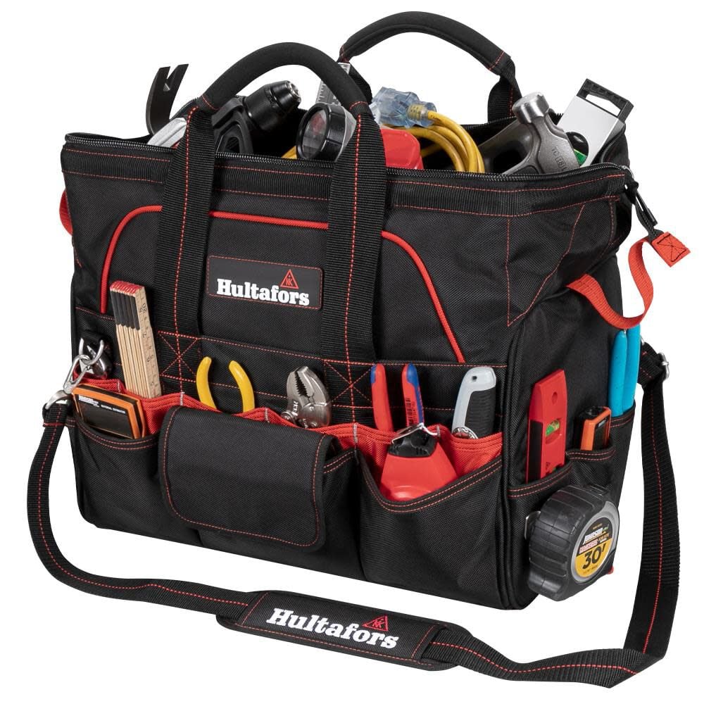 Hultafors 18 in Pro Contractors Closed-Top Tool Bag – HT5553