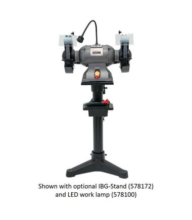 8in Industrial Bench Grinder 1HP