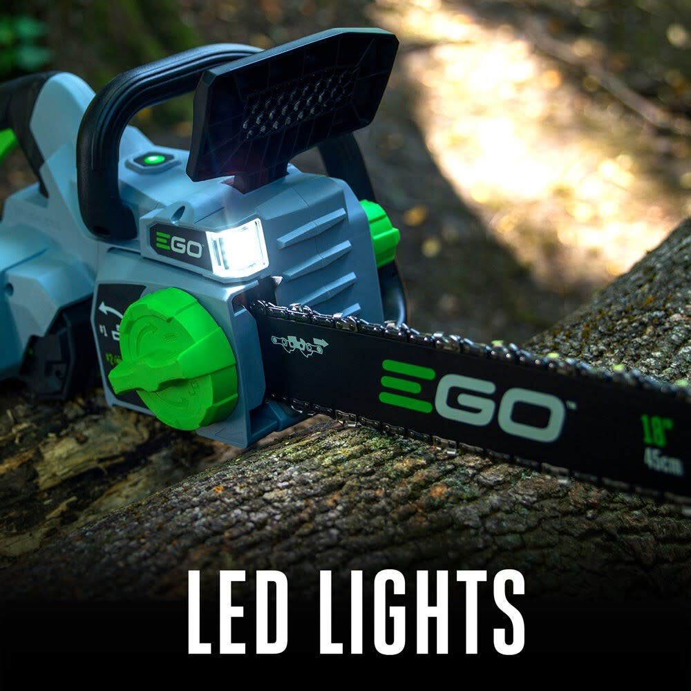 EGO Power+ Brushless Hedge Trimmer and 18 Inch Chain Saw Kit Reconditioned Bundle, large image number 17