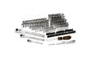 GEARWRENCH 179 Piece 1/4 Inch, 3/8 Inch, 1/2 Inch Dr. SAE/MM Mechanics Hand Tool Racing Set, small image number 1