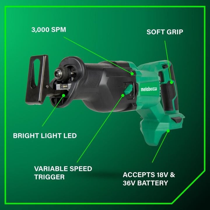 Metabo HPT 18V MultiVolt 4-Tool Combo Kit, large image number 7
