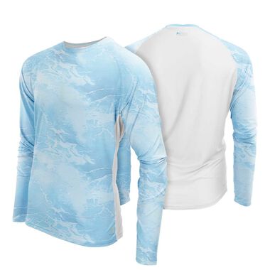 Mobile Cooling LS Shirt Men Ocean 2X