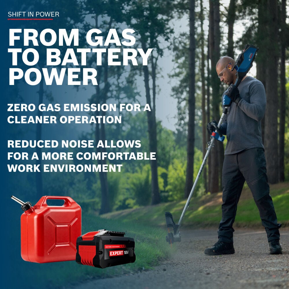 Bosch 18V Brushless String Trimmer (Bare Tool), large image number 6