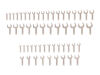 Tekton Service Wrench Set 54 Piece 3/4 - 2 5/8 in 19 - 38 41 46 50 mm, small image number 2