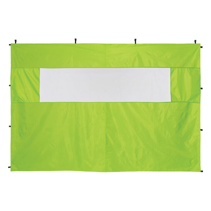 Ergodyne 10 Ft x 10 Ft Pop Up Tent Mesh Window Sidewall Hi-Viz Green, large image number 6