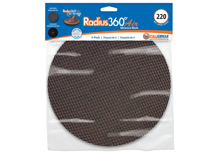 Full Circle 220 Grit Mesh Abrasive- 5PK, large image number 1