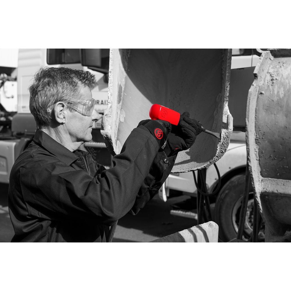 Chicago Pneumatic 3-1/2 Inch Stroke 25 Cfm Pneumatic Hammer with 0.401 In. Round Shank, large image number 2