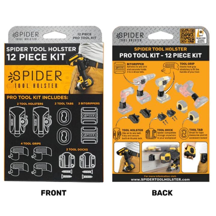 Spider Tool Holster Pro Tool Holster Kit 12pc Kit, large image number 1