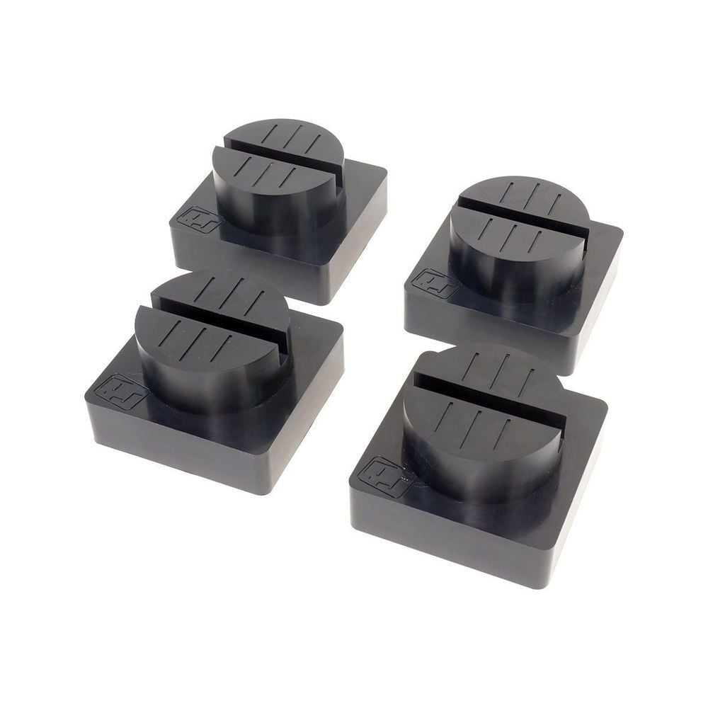 QuickJack 3 Inch Urethane Rubber Round Pinch-Weld Puck - 4 Pack, large image number 1