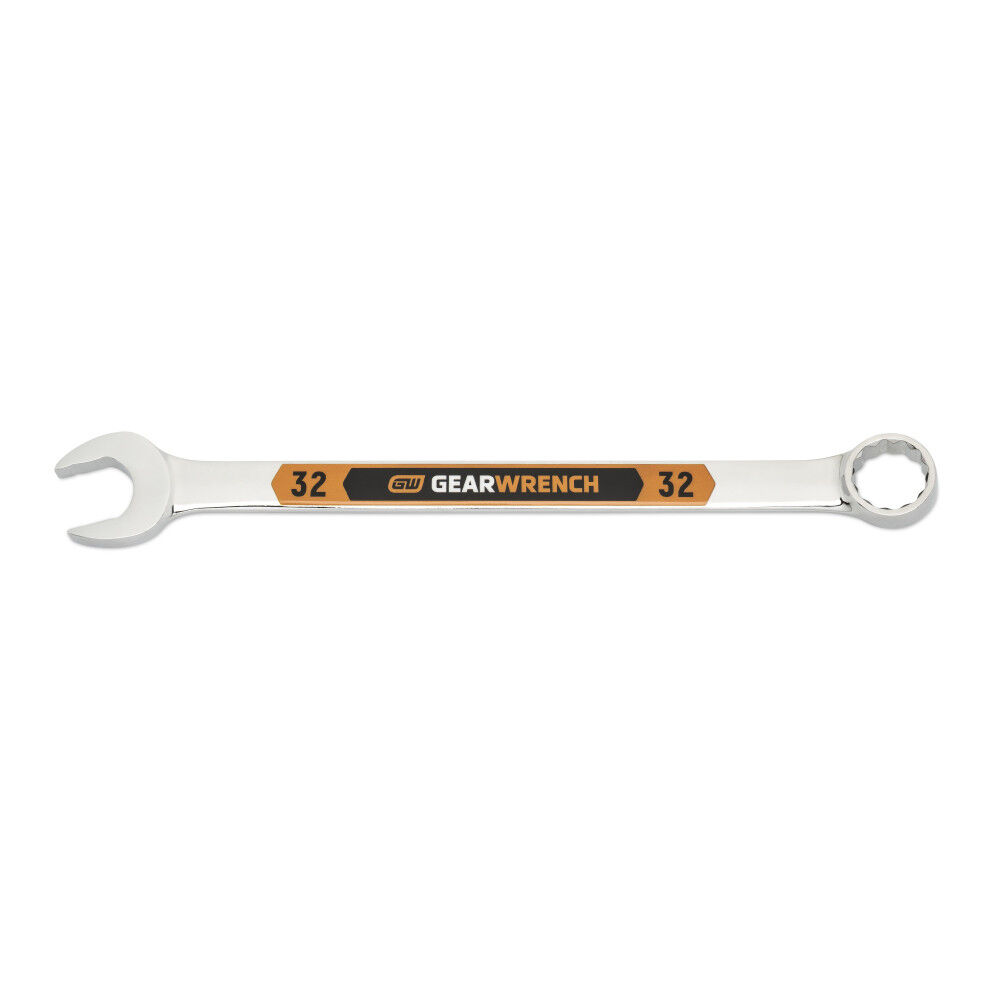 GEARWRENCH 32mm 12 Point Hi-Viz Long Pattern Combination Wrench - 81745H