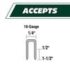 Metabo HPT 18V MultiVolt Brushless 18-Gauge 1/4 Inch Narrow Crown Stapler (Bare Tool), small image number 4
