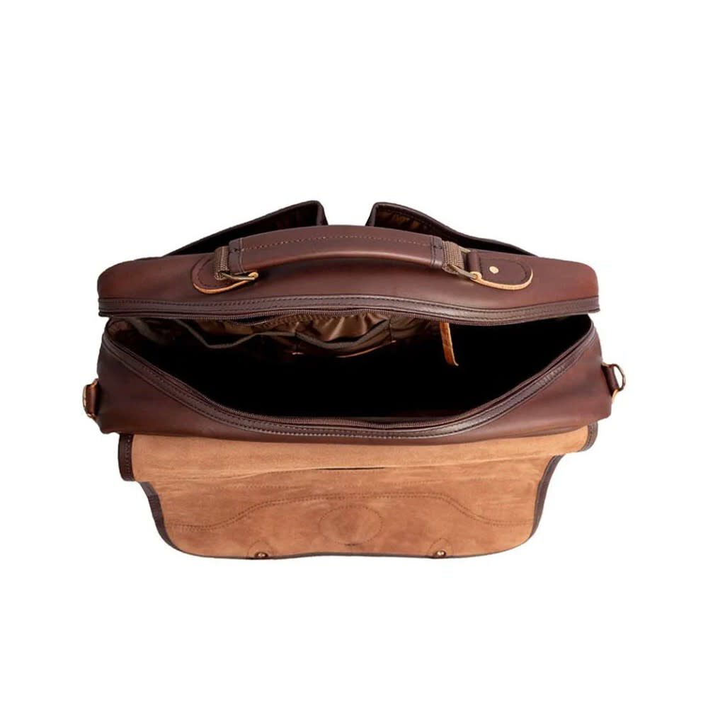 Duluth Pack Brown Leather Entrepreneur Briefcase, large image number 3