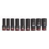Milwaukee Impact Socket 1/2in Drive SAE 6 Point 9pc, small image number 3