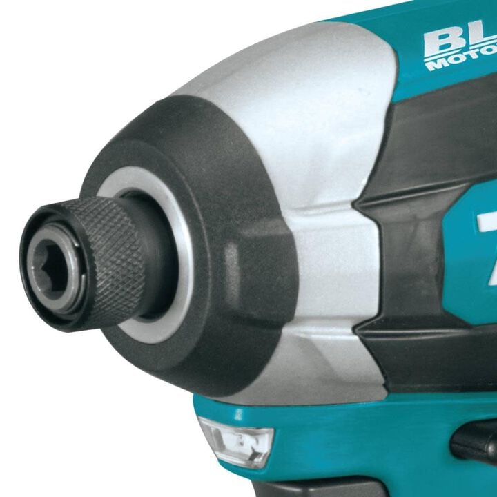 Makita 18V LXT Lithium-Ion Brushless Cordless Impact Driver Kit (5.0Ah), large image number 7