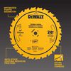 DEWALT Circular Saw Blade 10in 24T, small image number 4