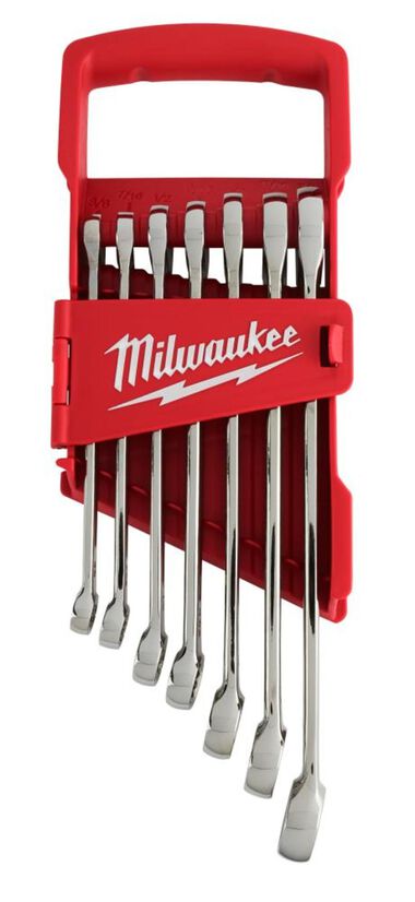 Milwaukee 7-Piece Combination Wrench Set - SAE, large image number 11