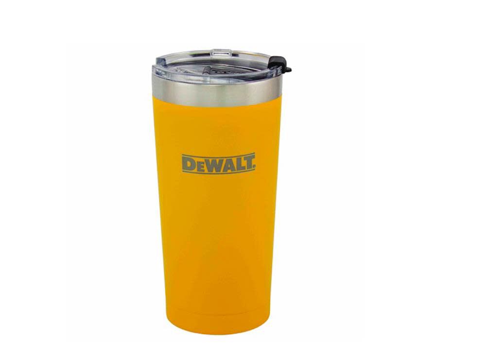 DEWALT 20 Oz. Yellow Powder Coated Tumbler, large image number 2