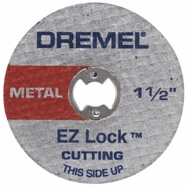 Dremel 1-1/2 In. EZ Lock Metal Wheel, large image number 0