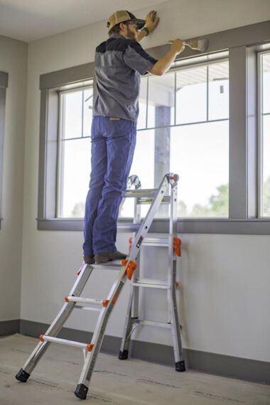 Little Giant Safety Velocity Model 13 300 lb Rated Type-1A Multi-Use Ladder, large image number 4