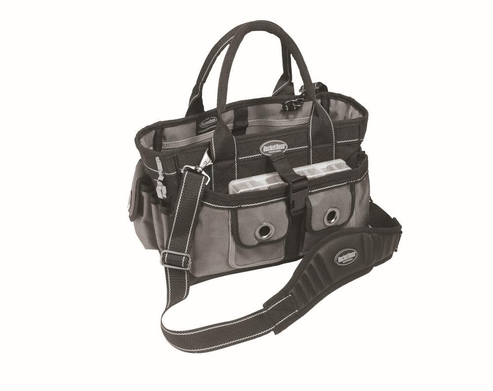 Bucket boss tool outlet bag