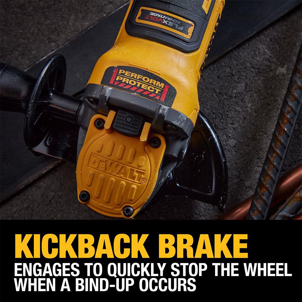 DEWALT Promotional FLEXVOLT Advantage 20V MAX 4-1/2-5in Angle Grinder - (Bare Tool), large image number 5