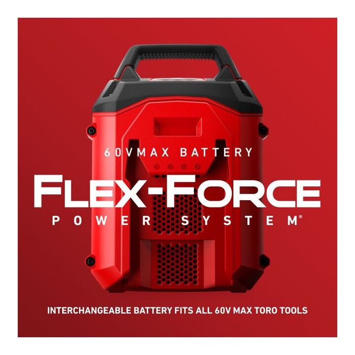 Toro 60V Maximum 900 CFM Battery-Powered Handheld Leaf Blower Kit, large image number 12