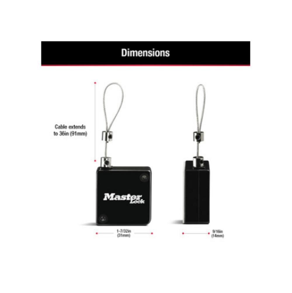 Master Lock Promotional Key Tether Retractable, large image number 5