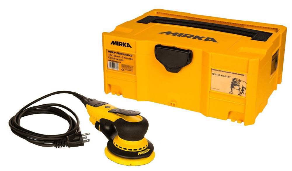 Mirka DEROS 550X CV Electric Orbital Sander 5 In. MID55020CAUS from Mirka Acme Tools