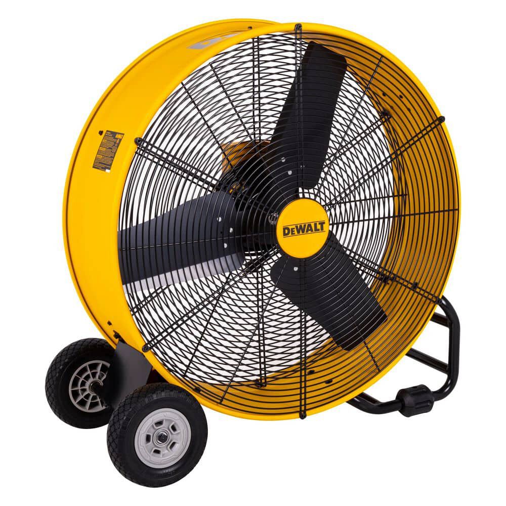 DEWALT 30 Inch 8000 CFM Drum Fan with 12 Ft Cord, large image number 2