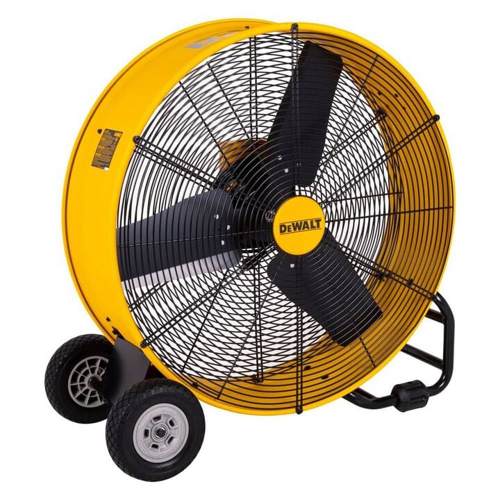 DEWALT 30 Inch 8000 CFM Drum Fan with 12 Ft Cord, large image number 1