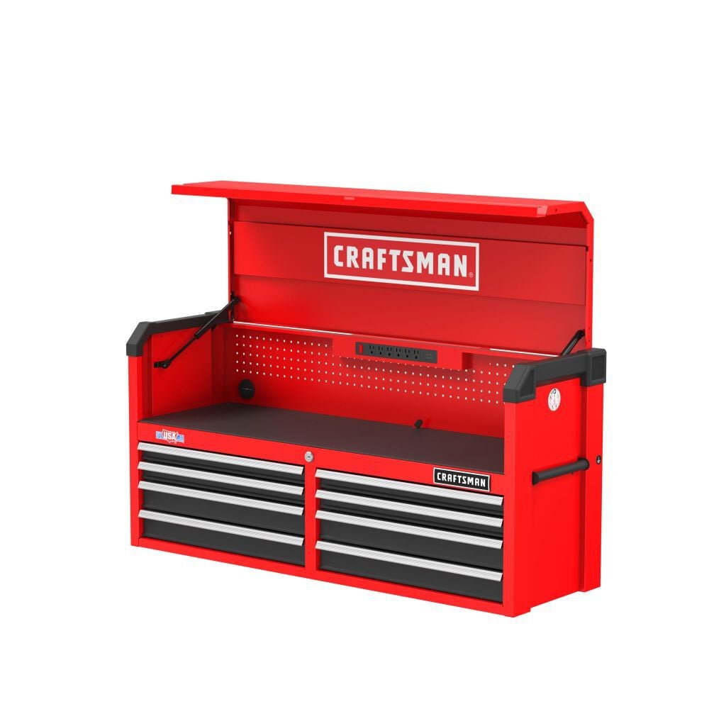CRAFTSMAN 52 Inch 8-Drawer Tool Chest, Red (S2000) – CMST98272RB