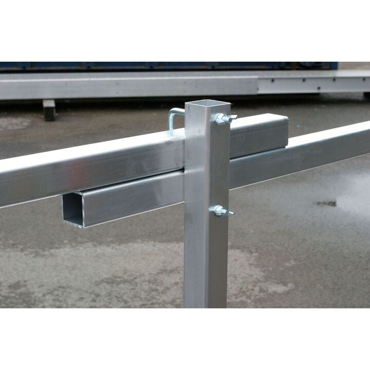 Werner 108 Inch Square Cut Scaffold Guardrail, large image number 2