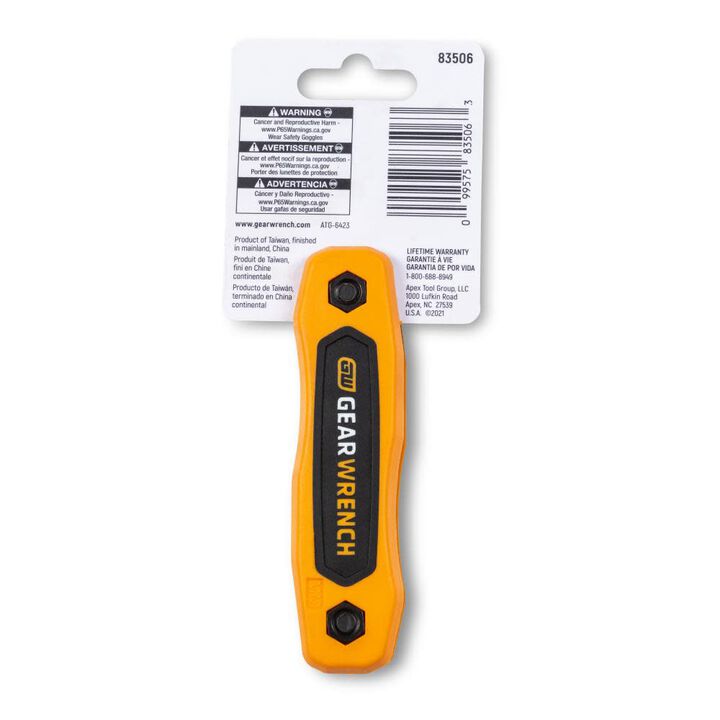 GEARWRENCH Metric Folding Hex Key Set 8pc, large image number 4