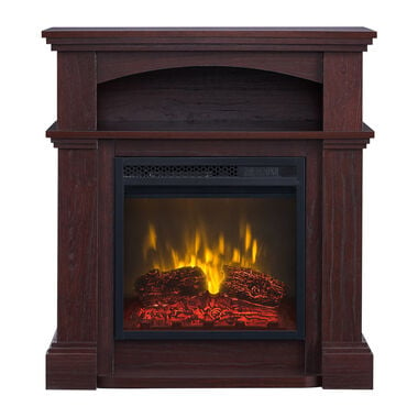 Hearthpro Compact Electric Fireplace with Storage