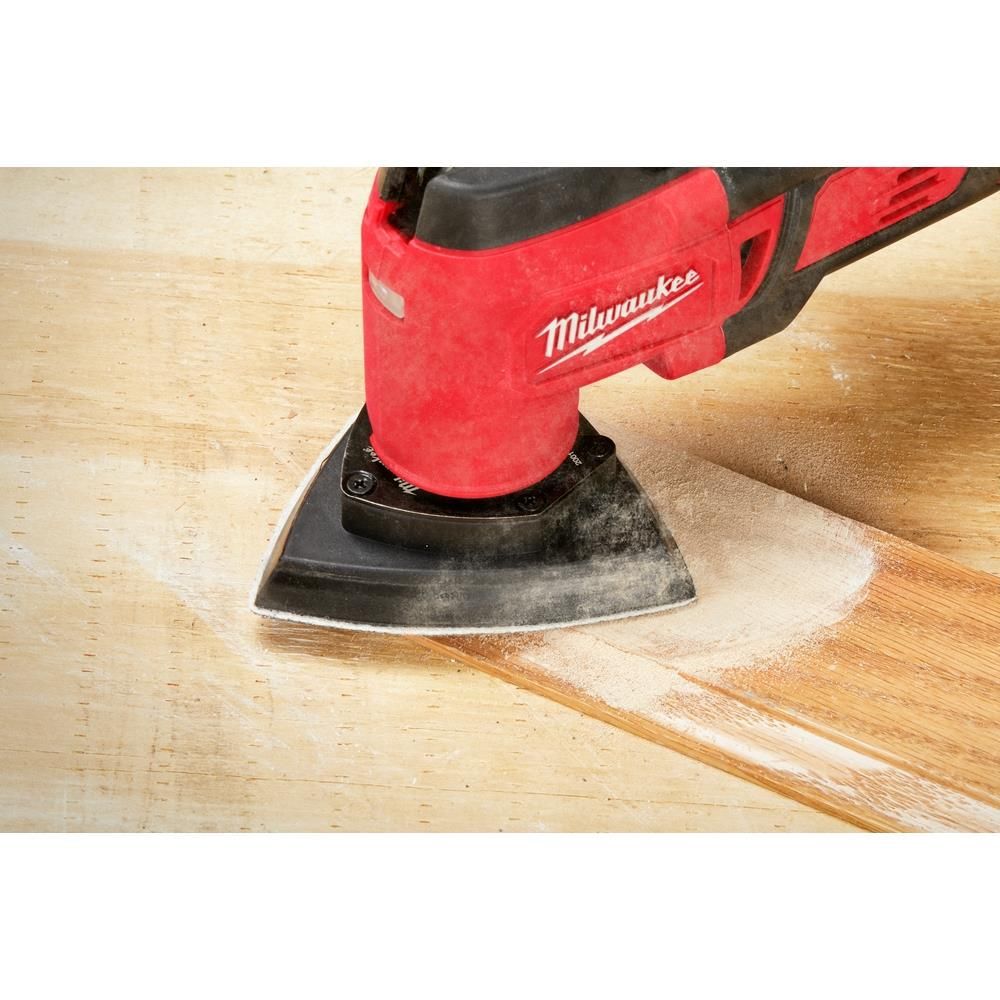 Milwaukee OPEN-LOK 3-1/2inch TRIANGLE SANDING PAD 1PK, large image number 8