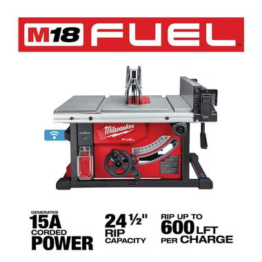 Milwaukee M18 FUEL 8-1/4 in. Table Saw with ONE-KEY, large image number 2