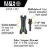 Klein Tools Impact Socket Set 4 Pieces, small image number 2