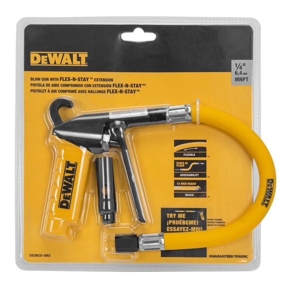 DEWALT Blow Gun with 12 Inch Flex-N-Stay Extension, large image number 7