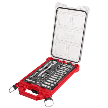 Milwaukee 3/8 32pc Ratchet and Socket Set in PACKOUT - Metric, large image number 2