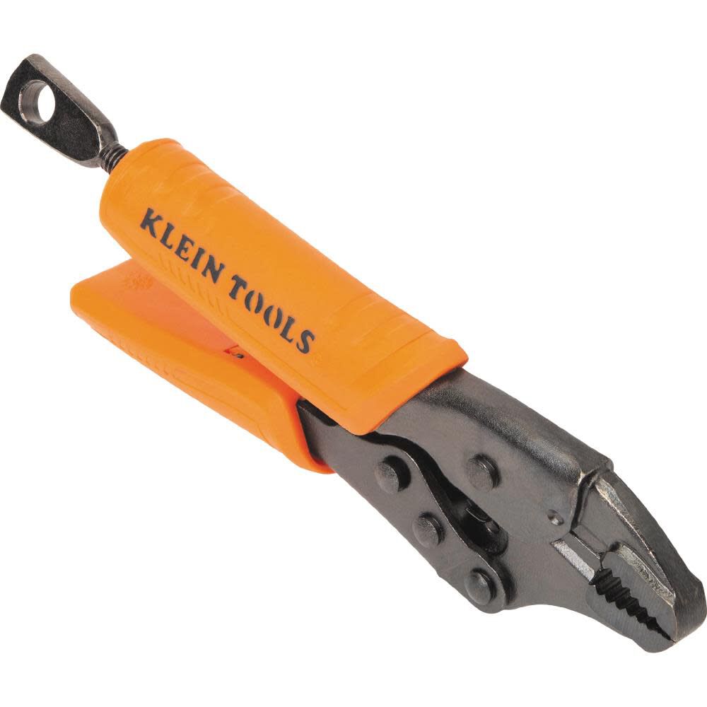 Klein Tools Curved Jaw Locking Pliers, 5 Inch, large image number 5