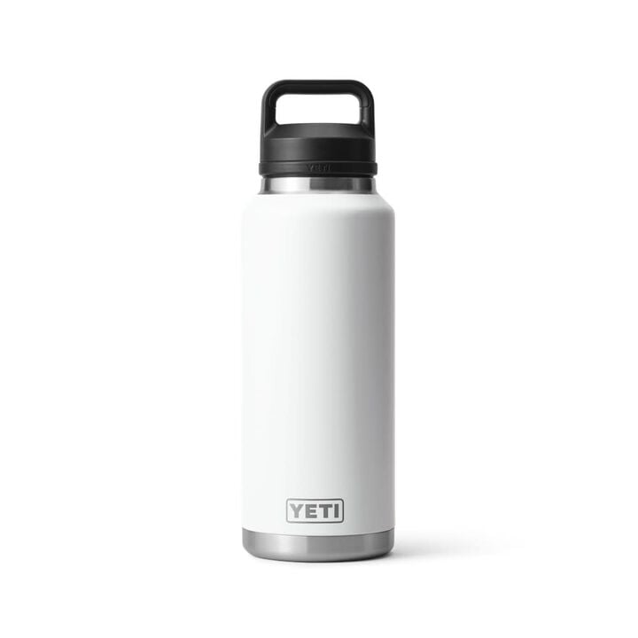 YETI 46oz Rambler Water Bottle with Chug Cap White