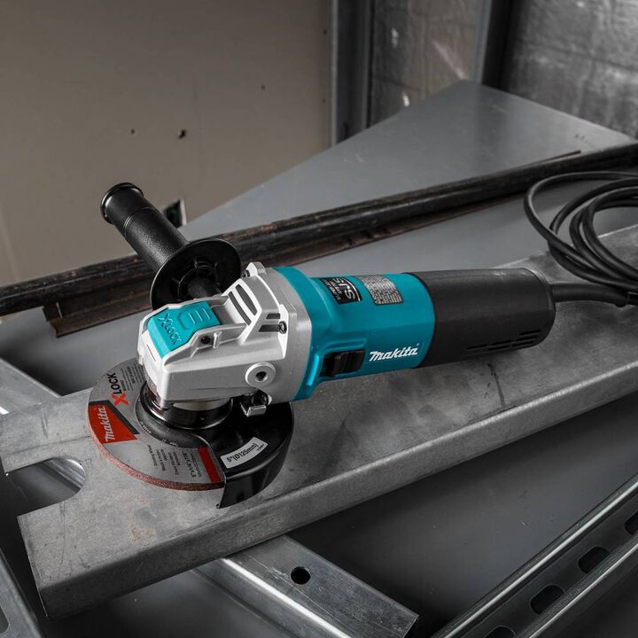 Makita 5in X LOCK Angle Grinder High Power with SJS, large image number 6