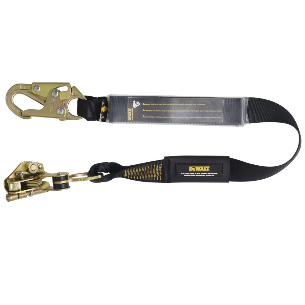 DEWALT Alloy Steel Removable Captive Rope Grab with Energy Absorber, large image number 1