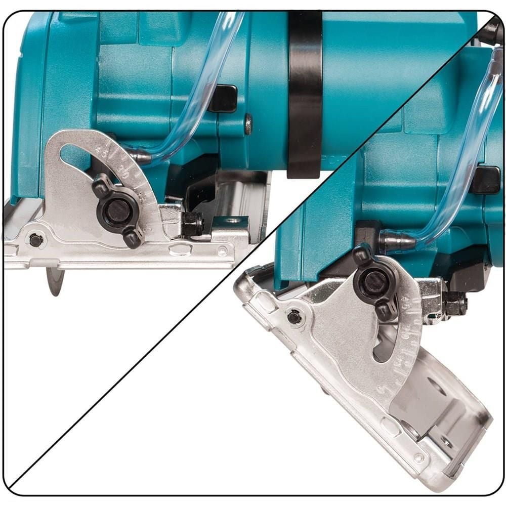Makita 12V max CXT Lithium-Ion Cordless 3-3/8 in. Tile/Glass Saw Kit, large image number 4